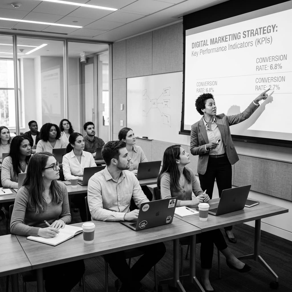 Digital Marketing Classroom Session
